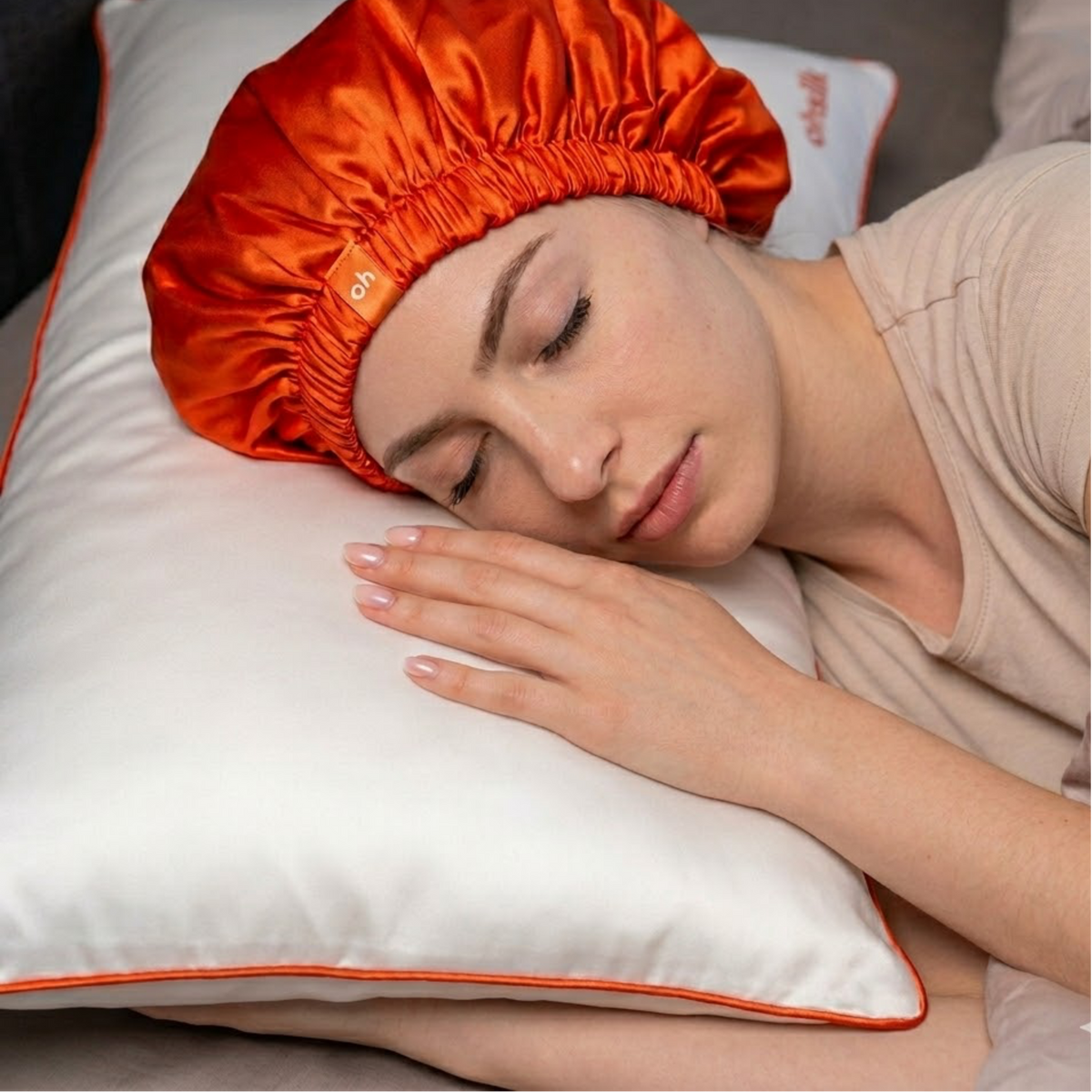 Seidenkissenbezug & Bonnet für schönere Haare