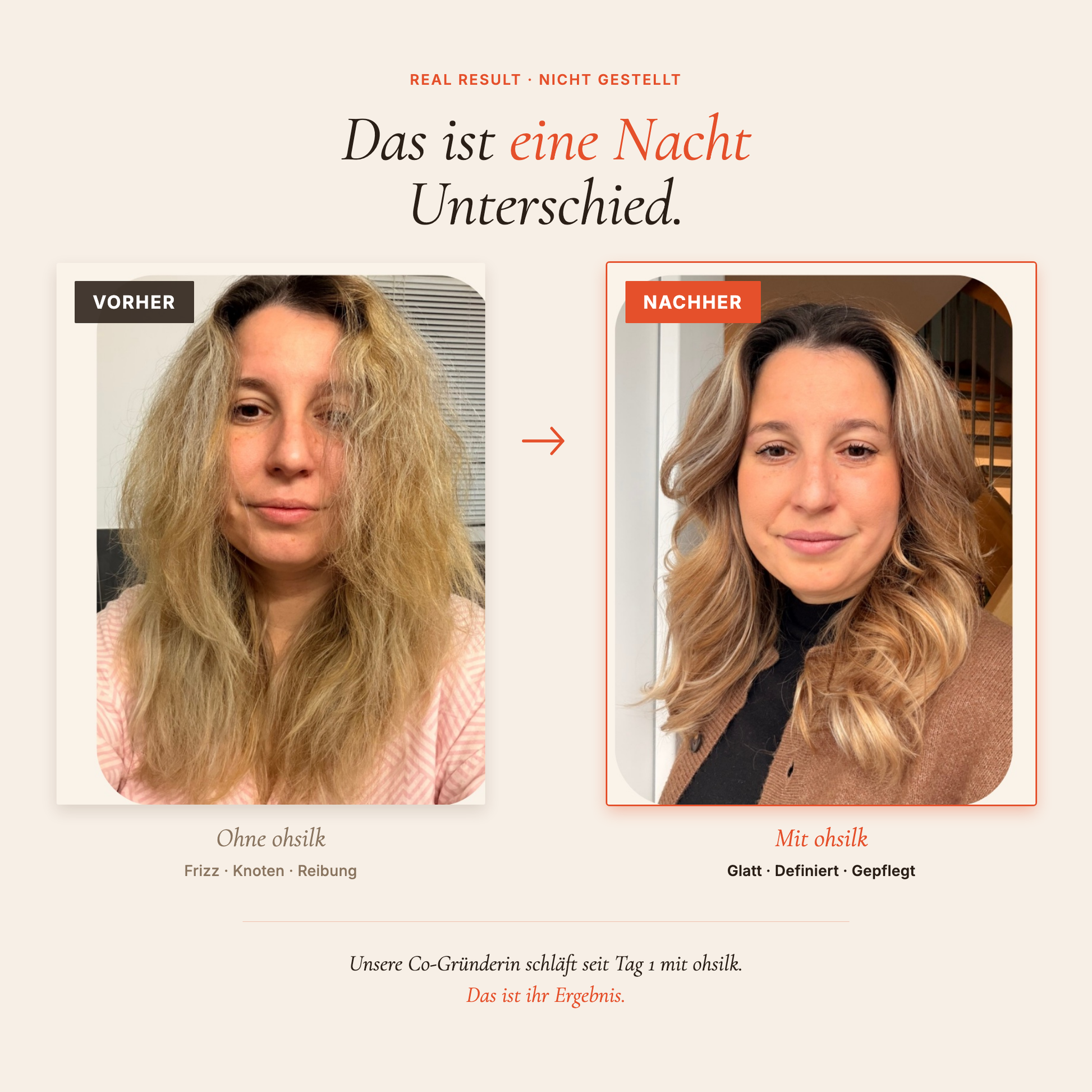 Hyatec Silk™ Stoff Nahaufnahme — 22 Momme 6A Maulbeerseide mit Hyaluronsäure