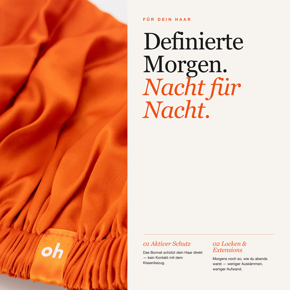 ohsilk Seidenhaube mit elastischem Bund