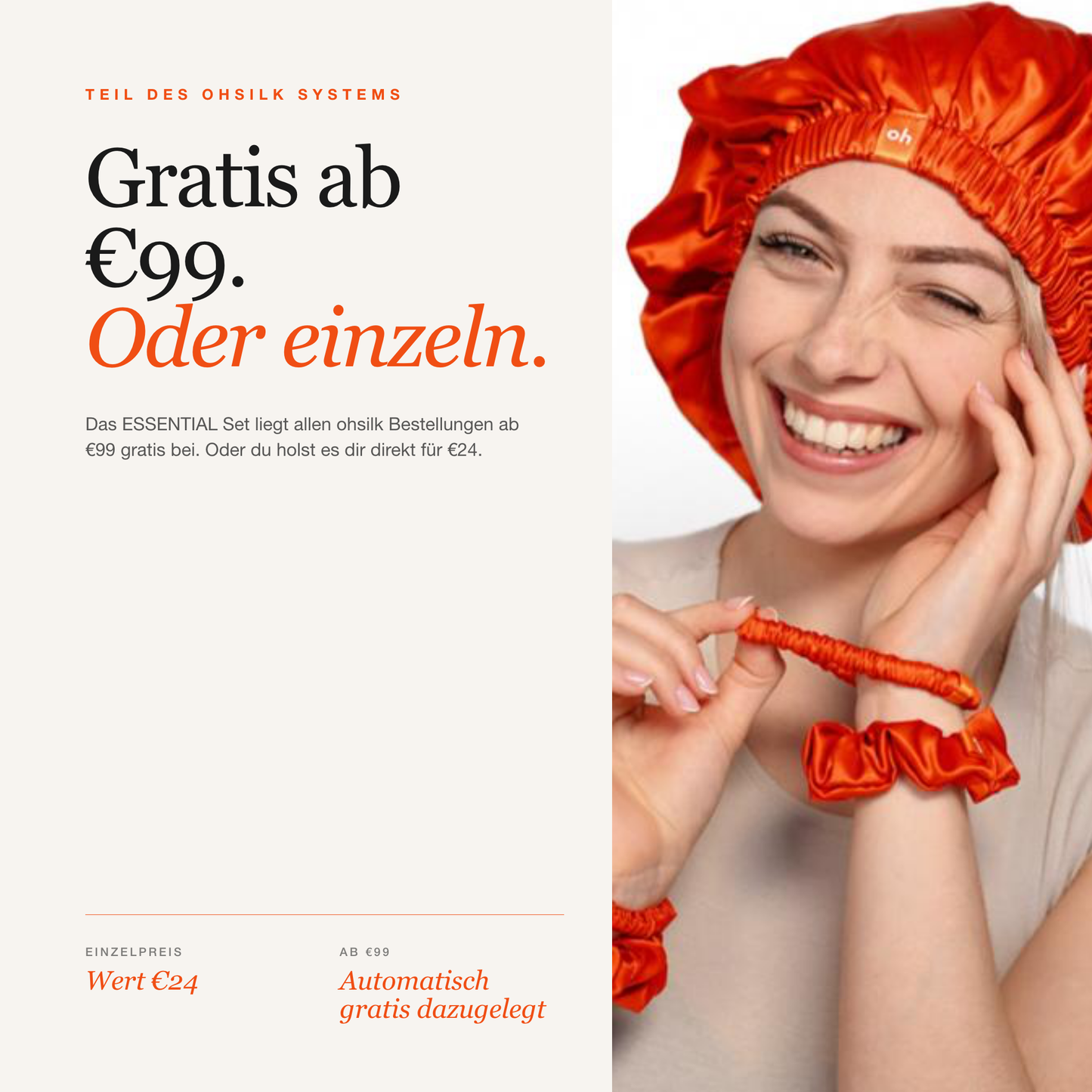 ohsilk ESSENTIAL Scrunchie Set — gratis ab 99 Euro Bestellwert